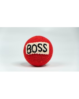 Happy Threads Handmade "BOSS" Crochet Stress Ball